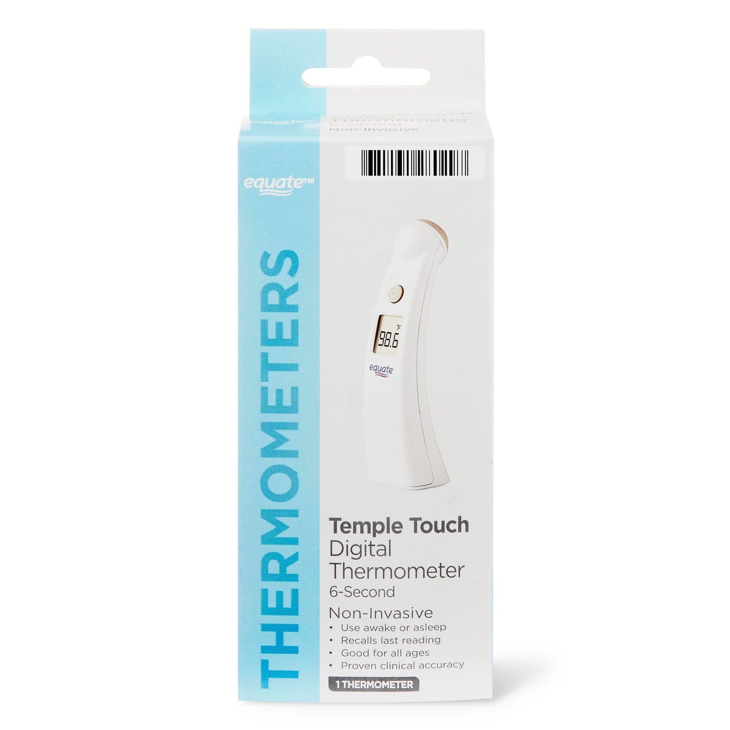 Equate Temple Touch 6-Second Digital Thermometer DailySale