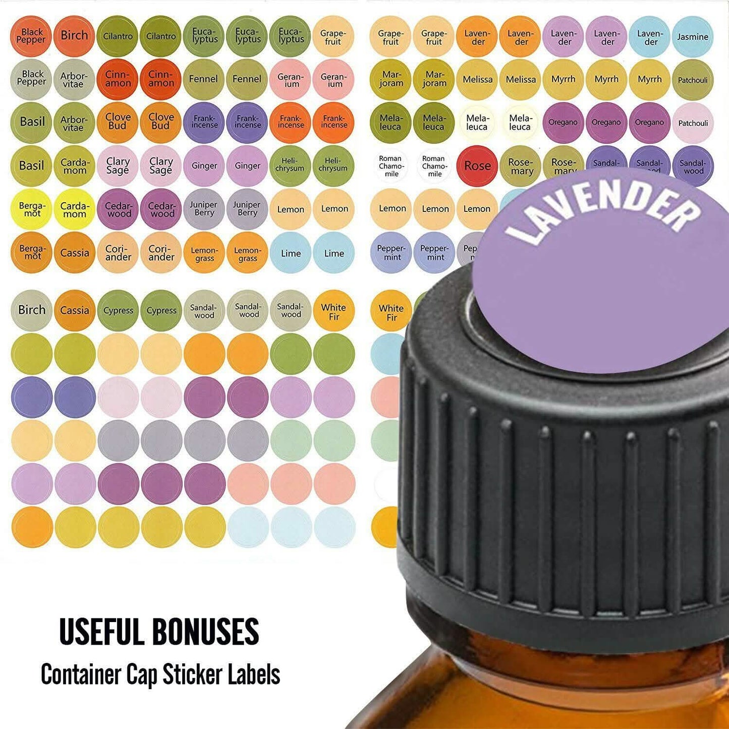 Essential Oils Storage for 30 Bottles Carrying Case+Oil Bottle Opener Cap Labels DailySale