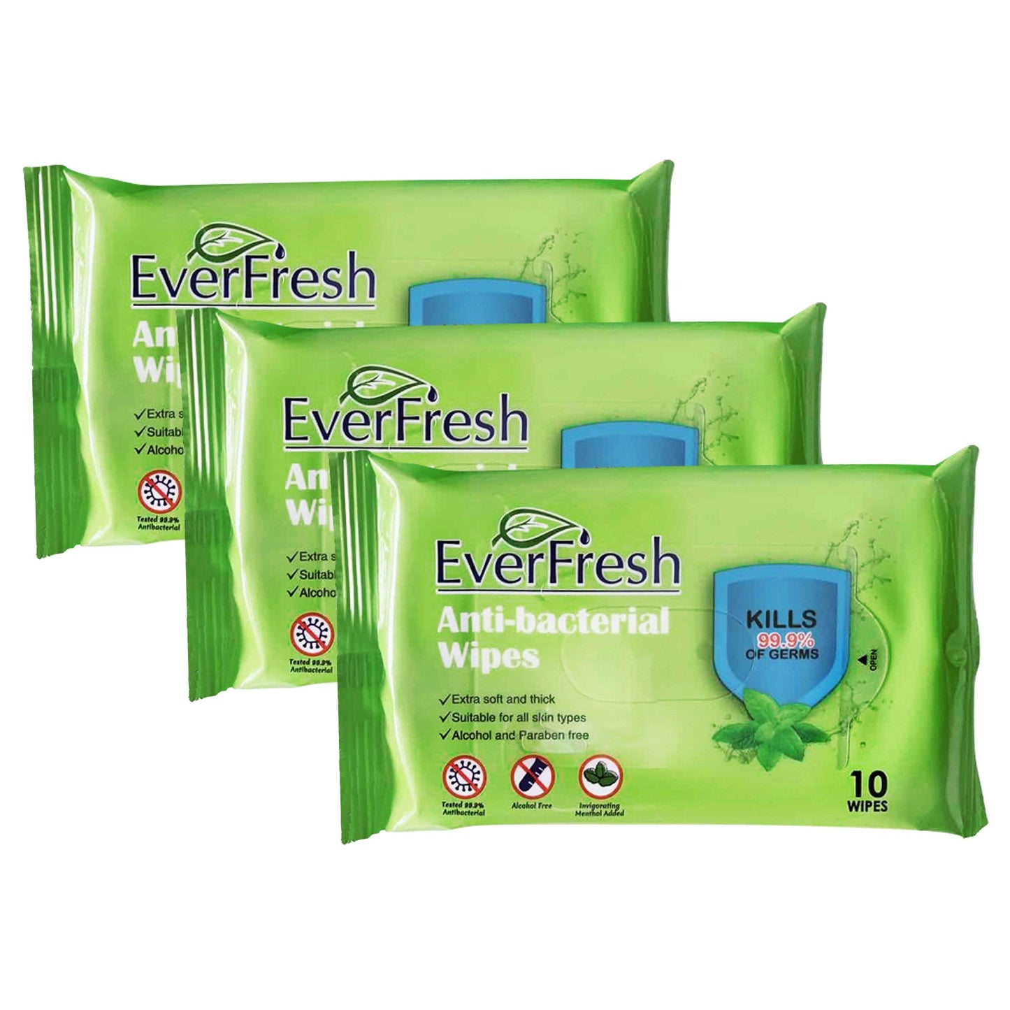 Everfresh Anti-Bacterial Wipes DailySale