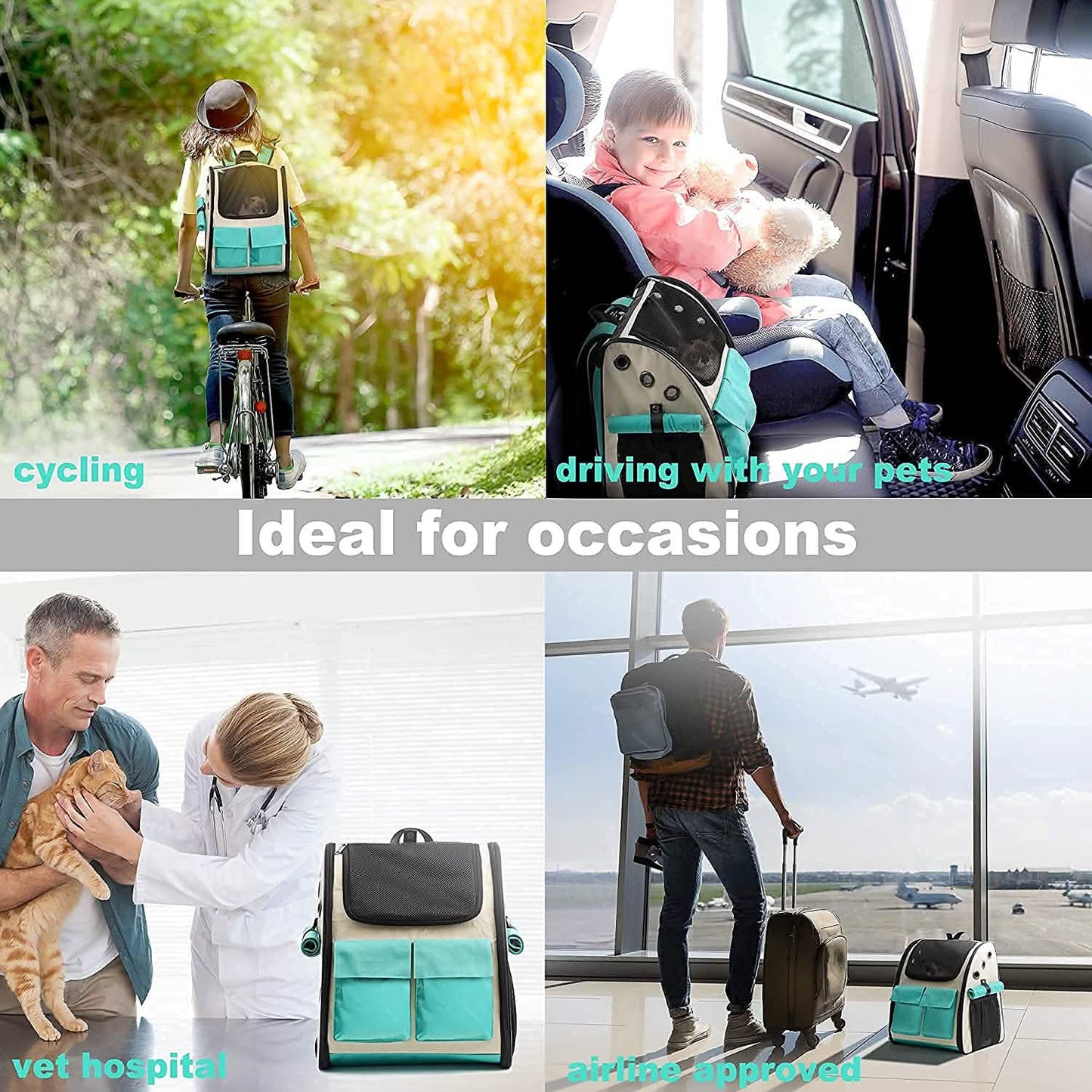 Expandable Pet Backpack Carrier DailySale