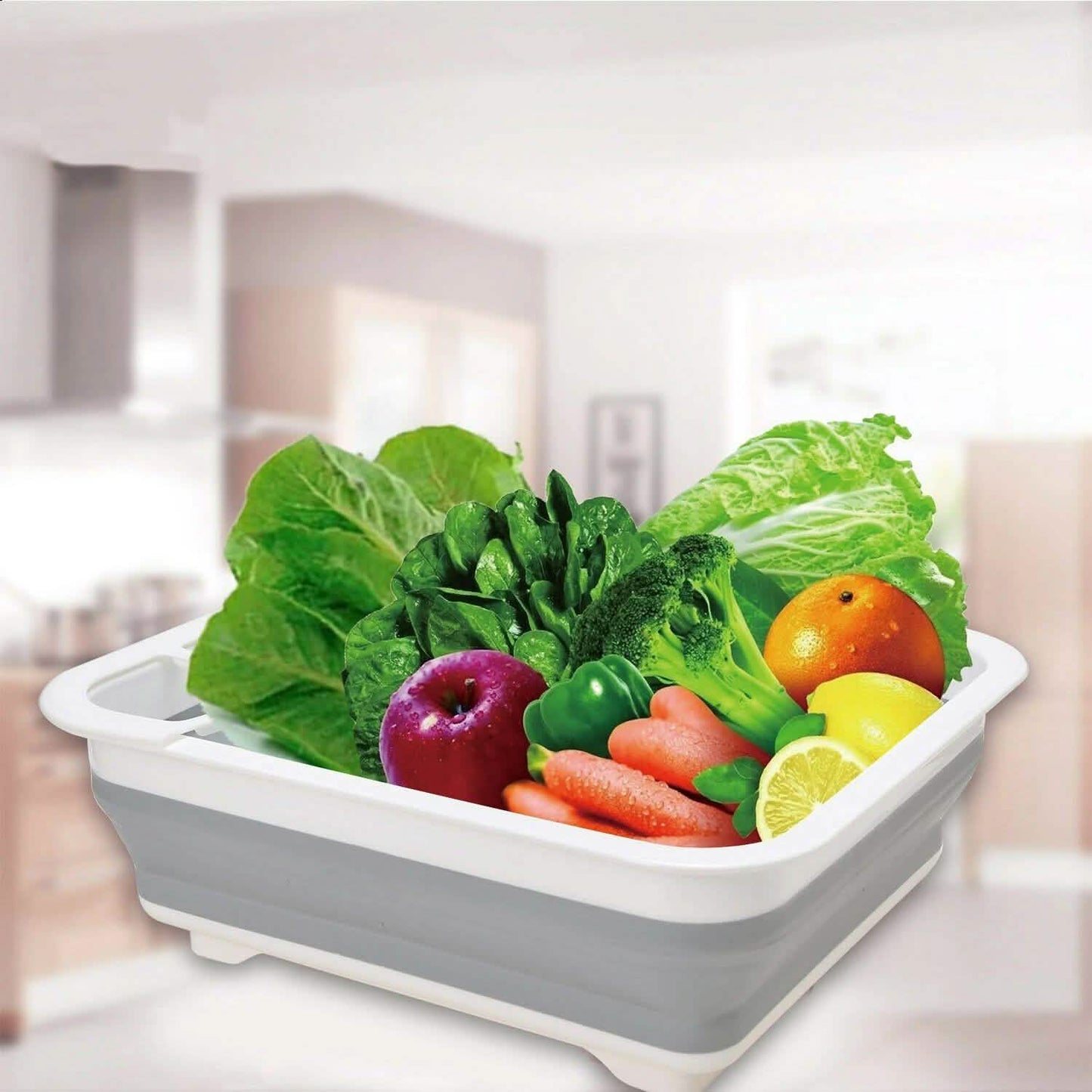 Extra Large Dish Drying Rack with Utensil Holder DailySale