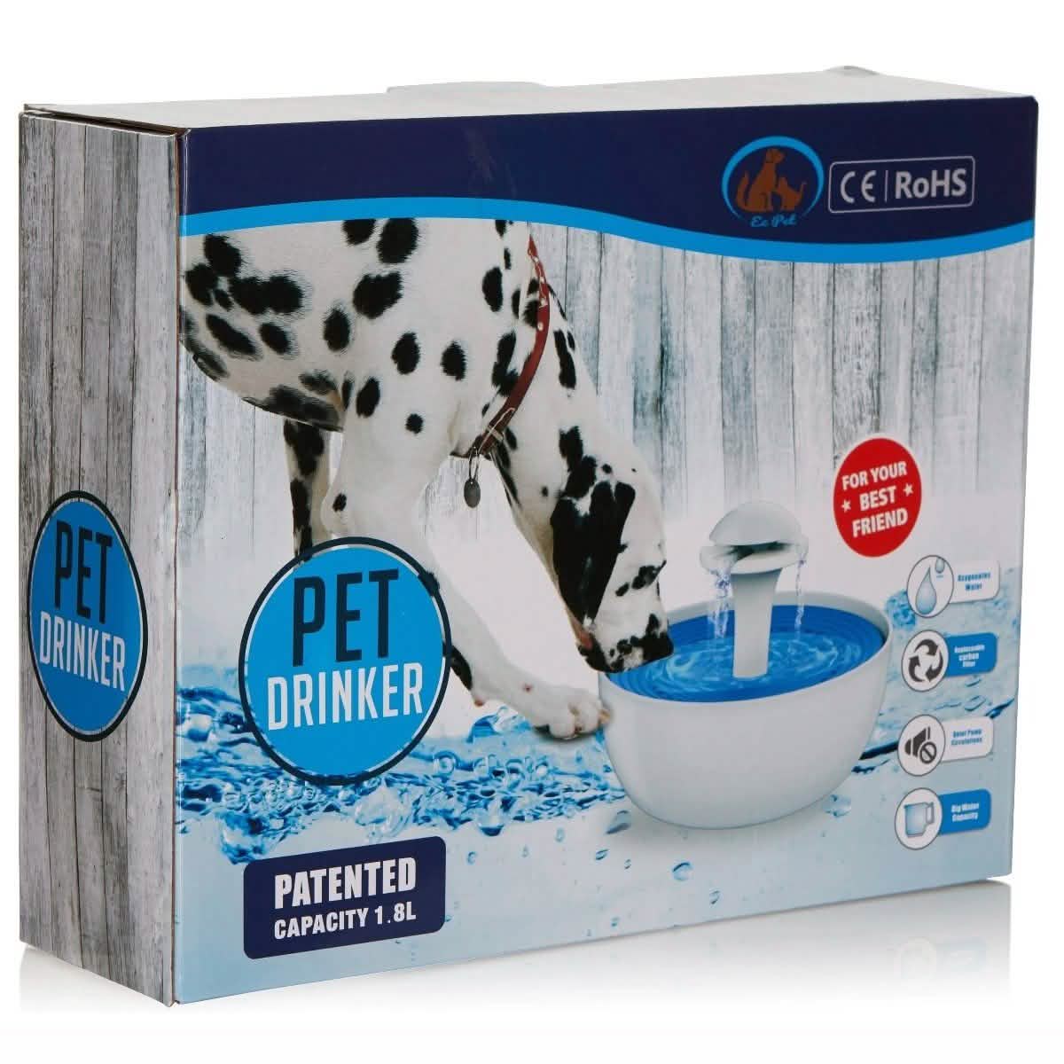 Ez Pet Automatic Water Fountain for Pets DailySale