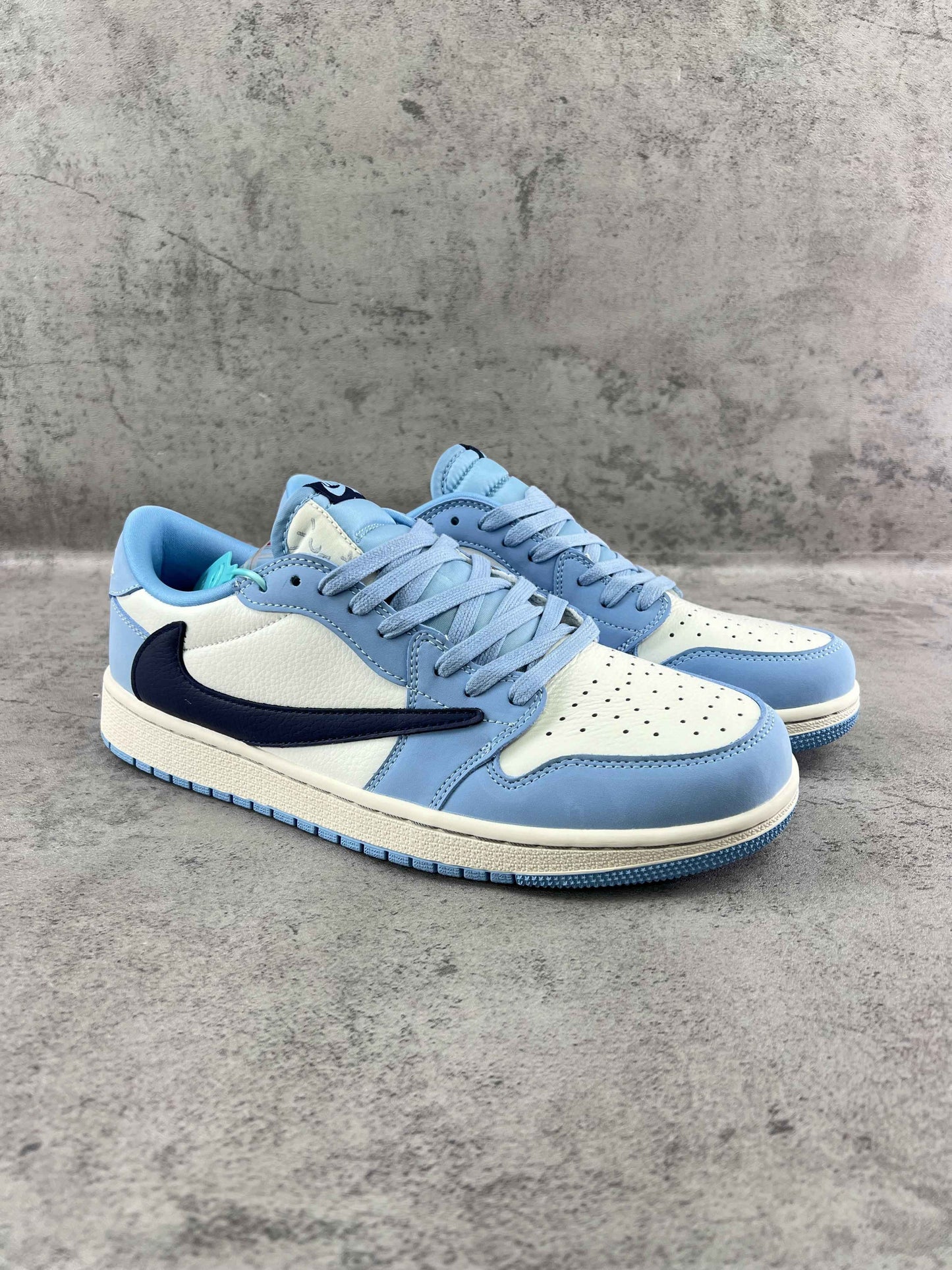 Custom Travis Scott x Air Jordan 1 DM7688 400 SneakerNational