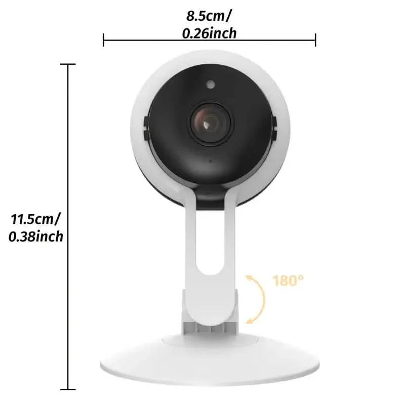 3MP Wireless Smart AI Home Security Camera – Two-Way Audio, Motion Detection, Night Vision DailySale