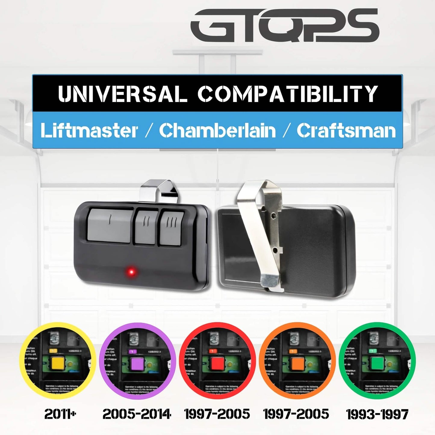 LiftMaster 893MAX 3-Button Garage Door Remote DailySale
