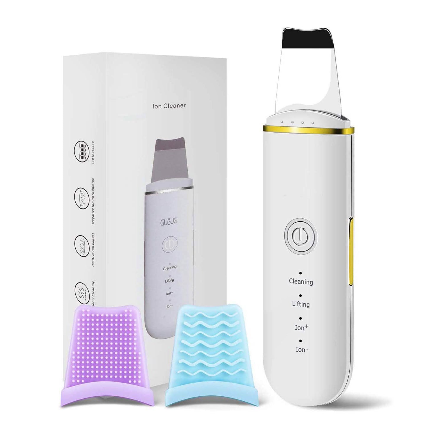 Facial Scrubber Spatula with 4 Modes DailySale