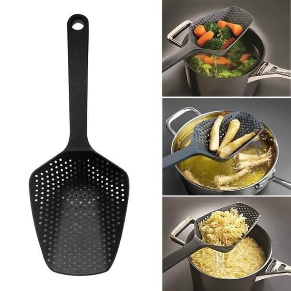 Fashion Kitchen Accessories Large Scoop Colander Pasta Heat Resistant Strainer DailySale