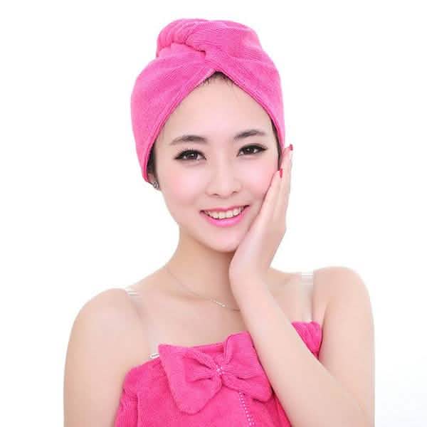 Fashion Women Microfiber Dry Hair Towel DailySale