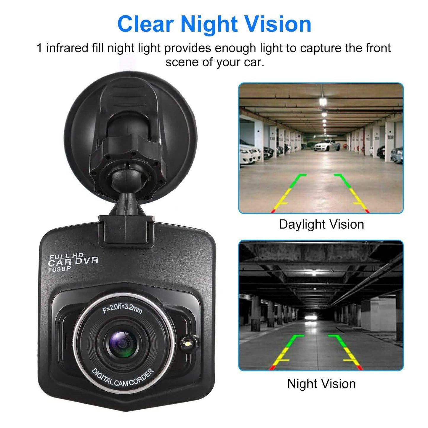 FHD 1080P Car DVD Dash Cam Vehicle Video Recorder DailySale