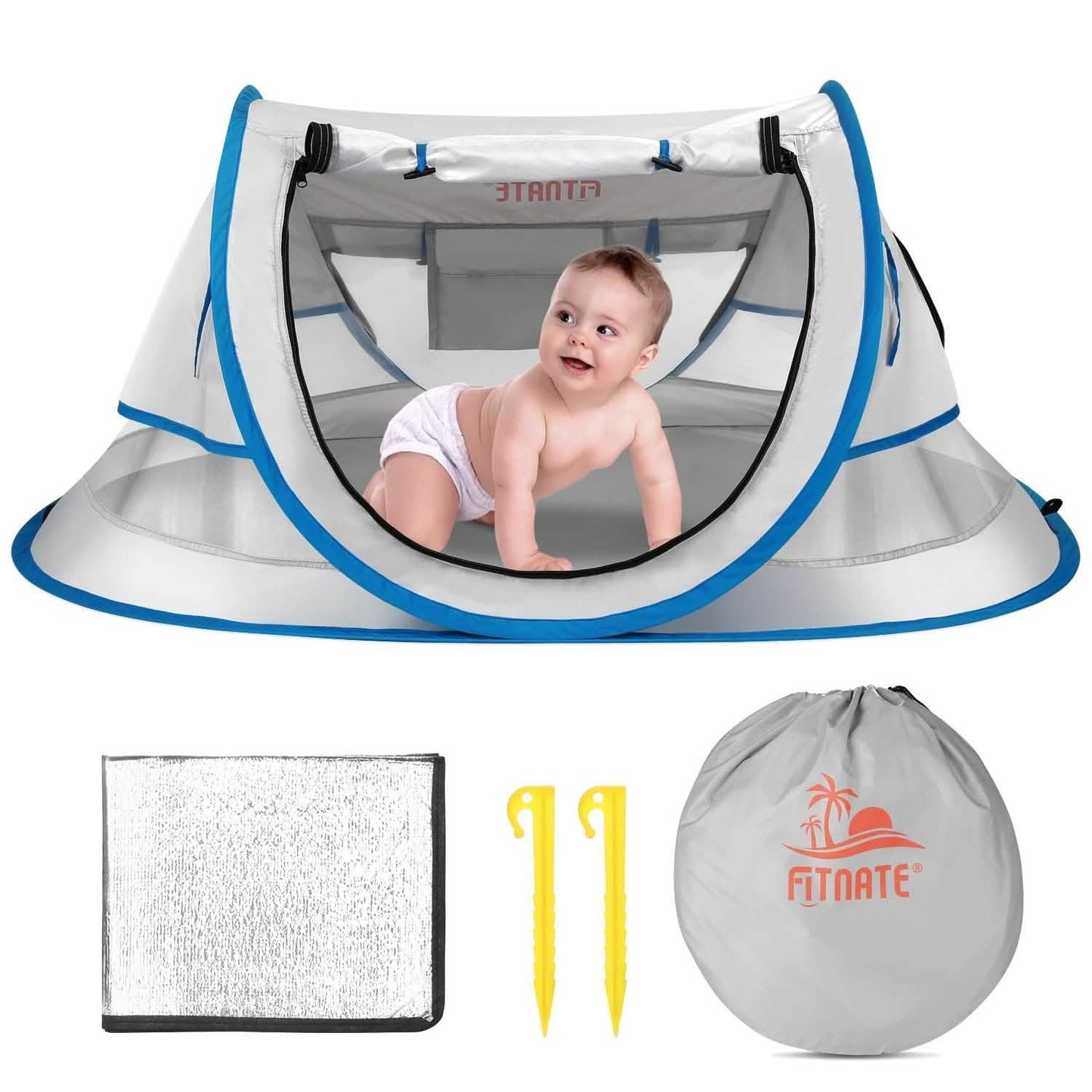 FINATE Baby Tent for Beach UPF 50+ and UV Protection DailySale