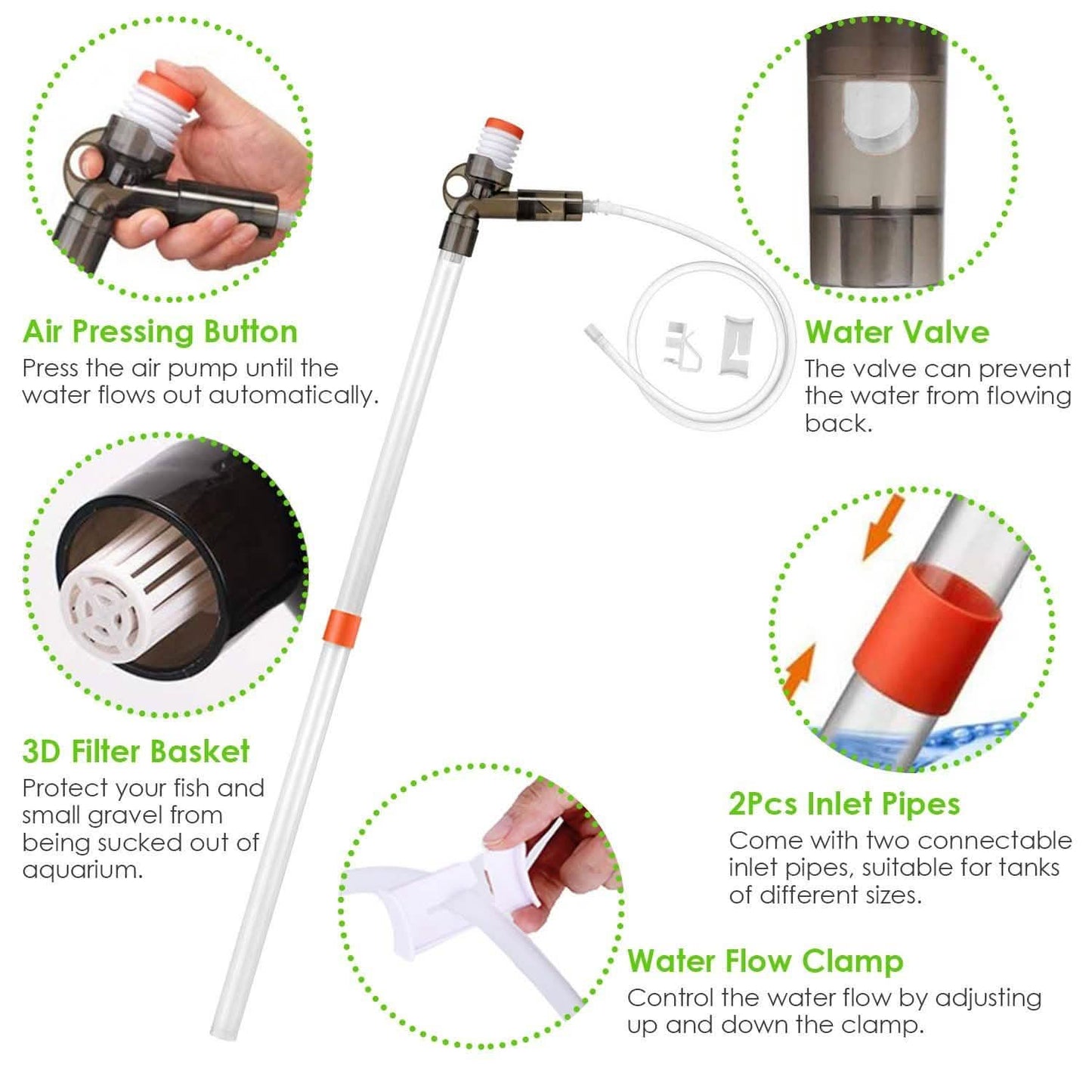 Fish Tank Gravel Cleaner Kit DailySale
