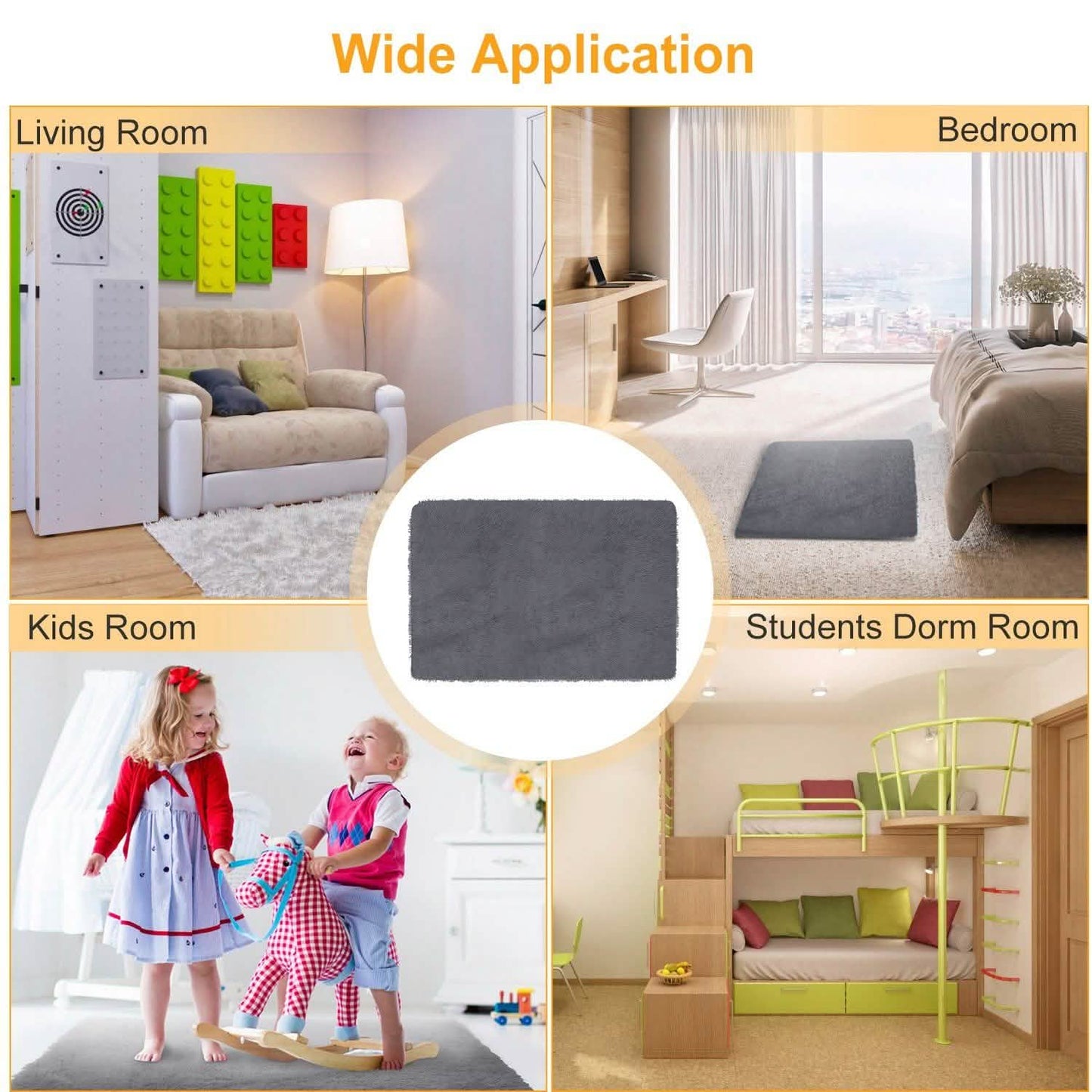 Fluffy Bedroom Anti-Skid Rug DailySale