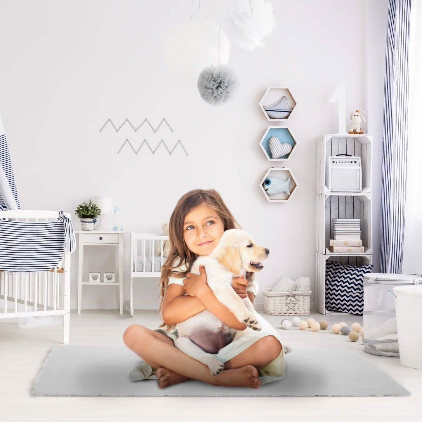 Fluffy Bedroom Anti-Skid Rug DailySale
