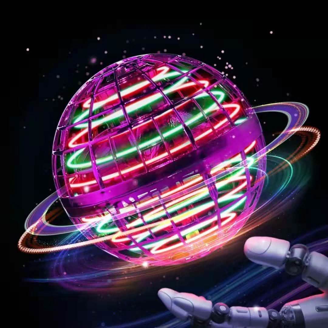 Flying Orb Ball Rechargeable Boomerang Spinner UFO Drone Toy DailySale
