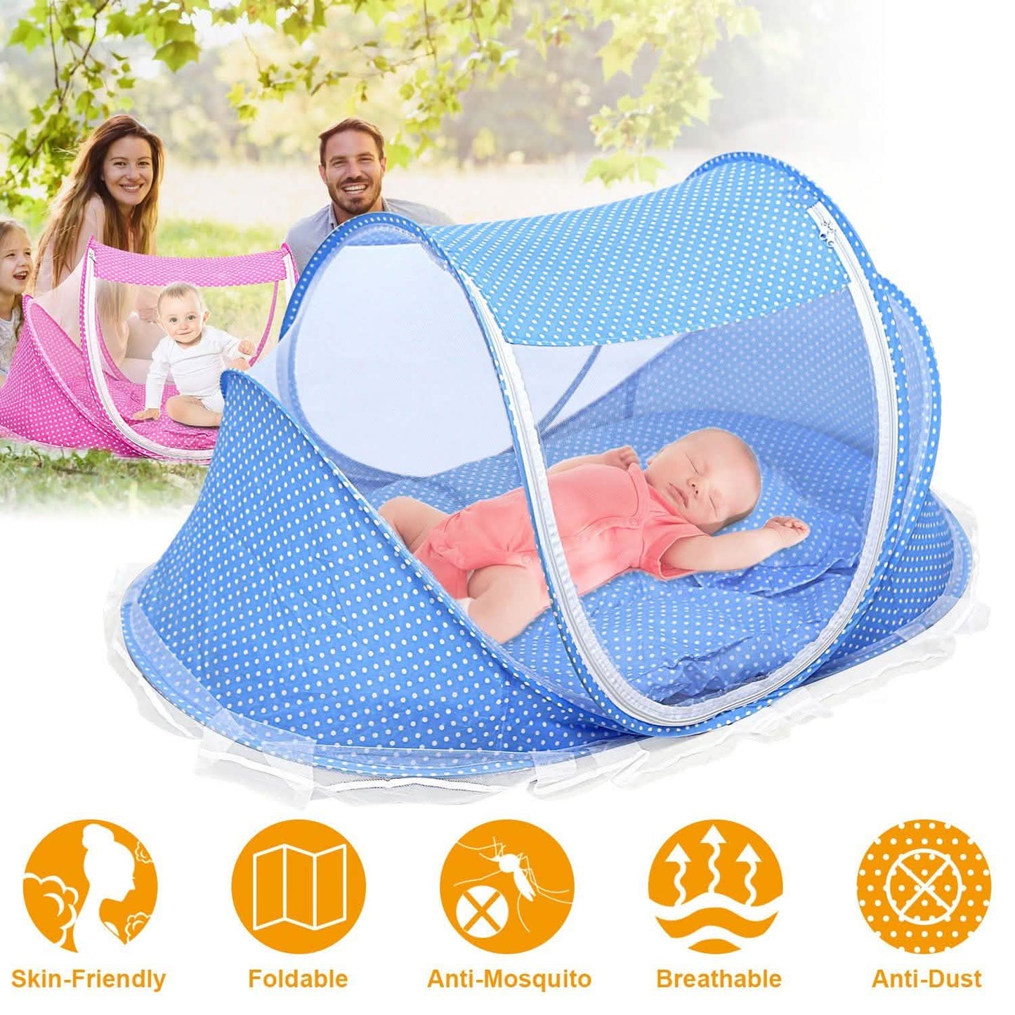 Foldable Baby Travel Bed DailySale