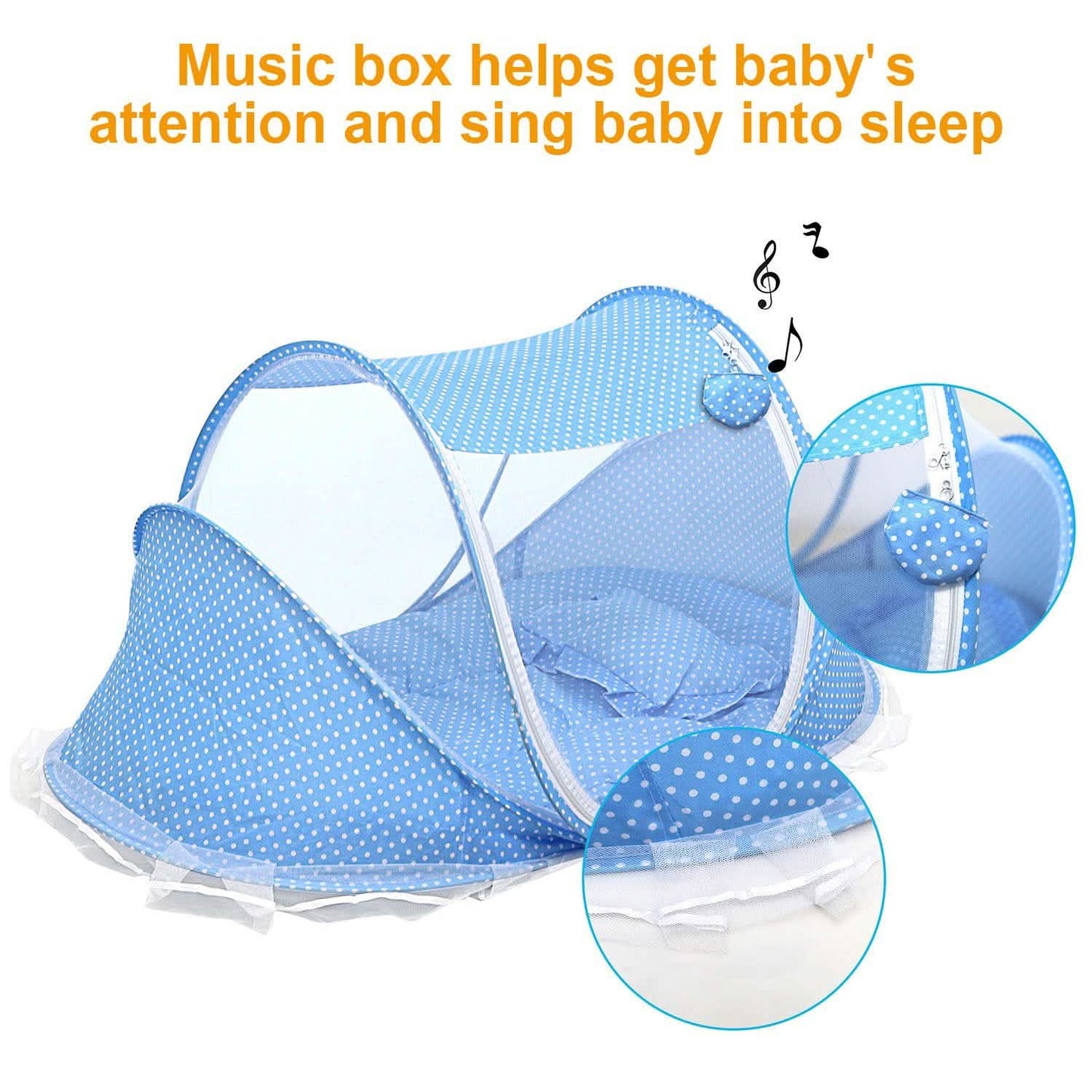 Foldable Baby Travel Bed DailySale