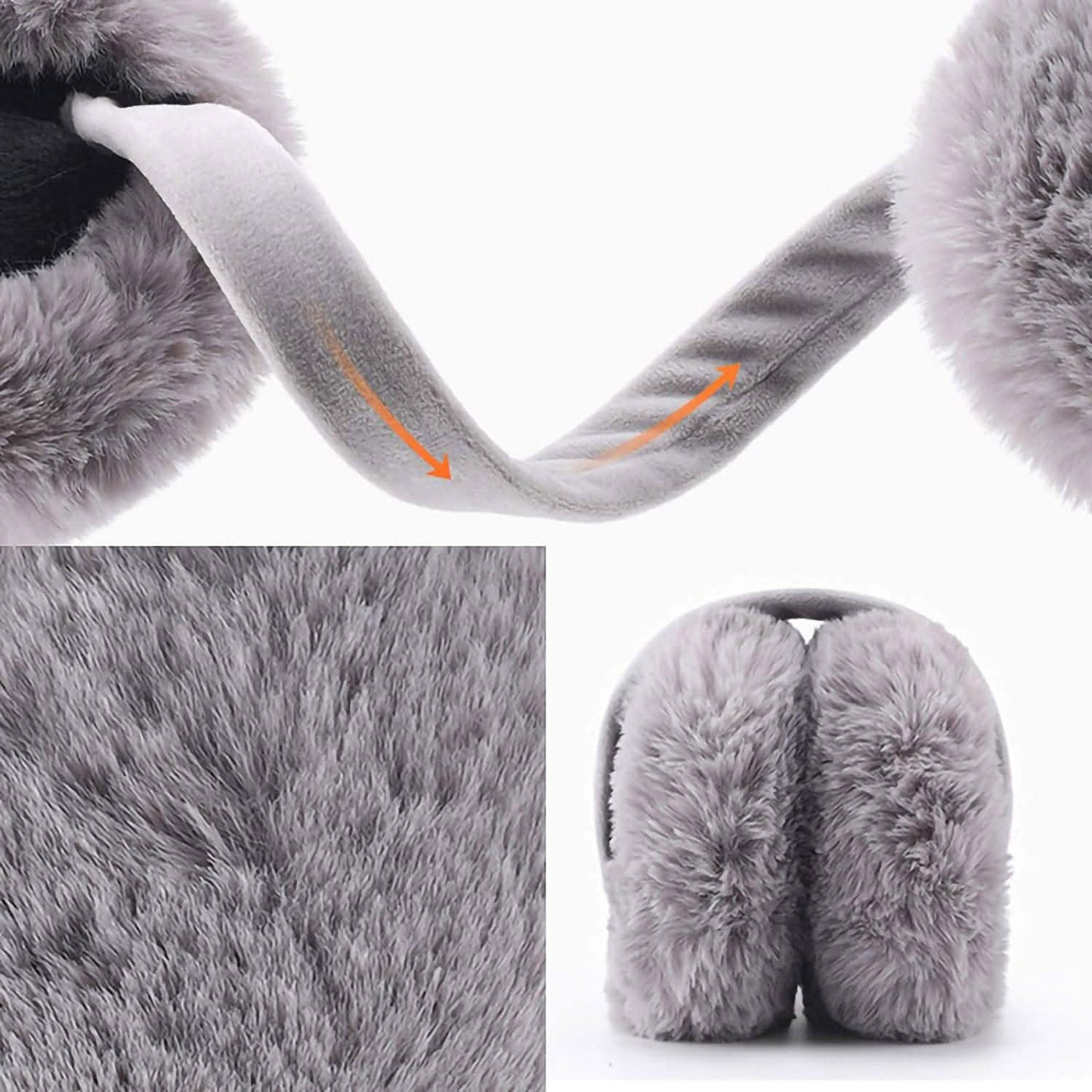 Foldable Faux Fur Warm Earmuffs DailySale