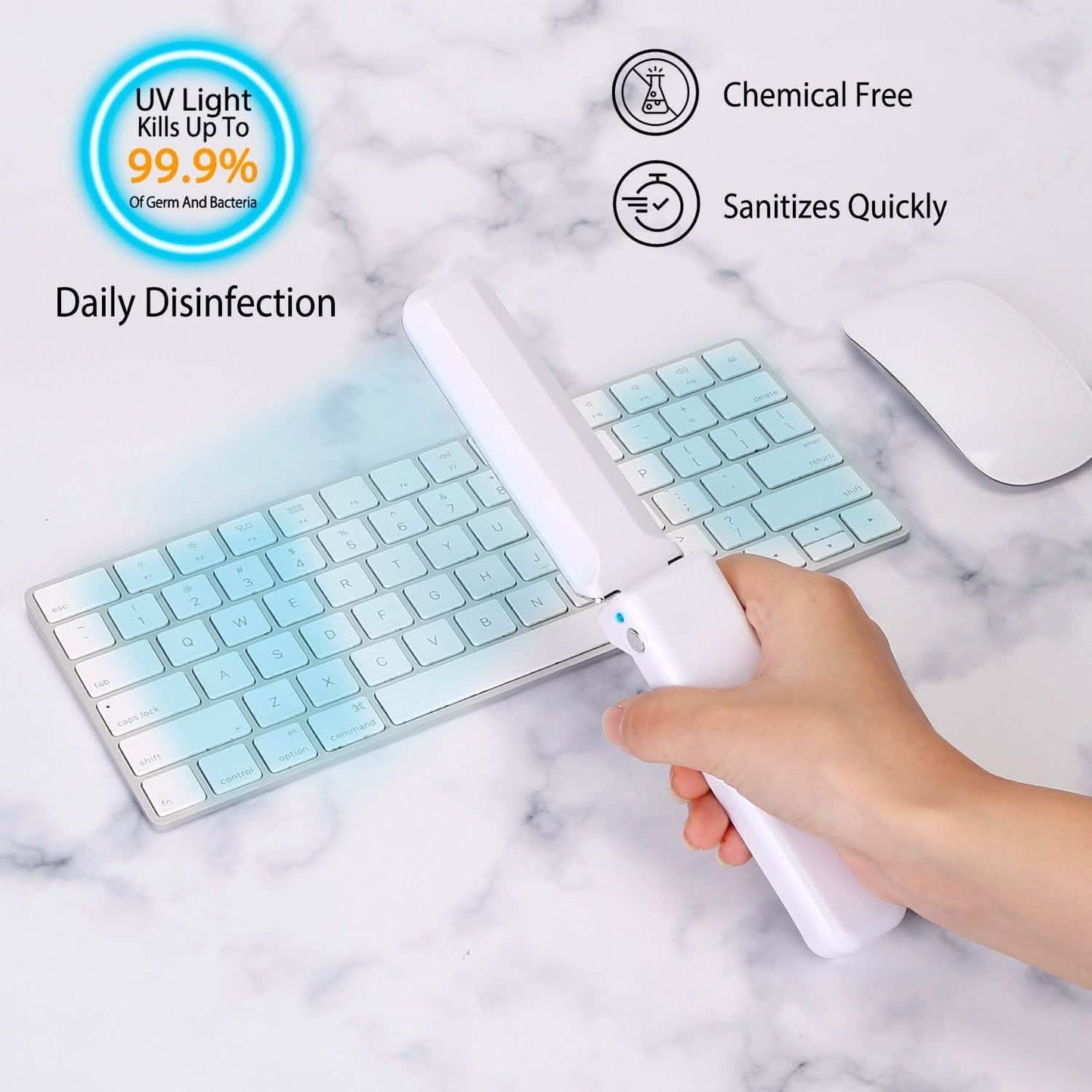 Foldable UV Sanitizer Light Sterilizer Wand DailySale