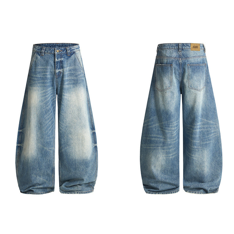 Trooper Split | Layered Waist Camo Jeans - Luxuryurbanwear