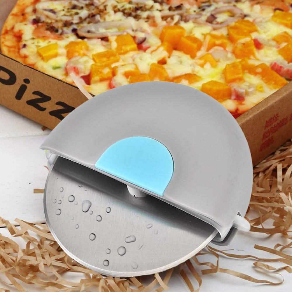 Food Grade Stainless Steel Premium Pizza Cutter Wheel DailySale
