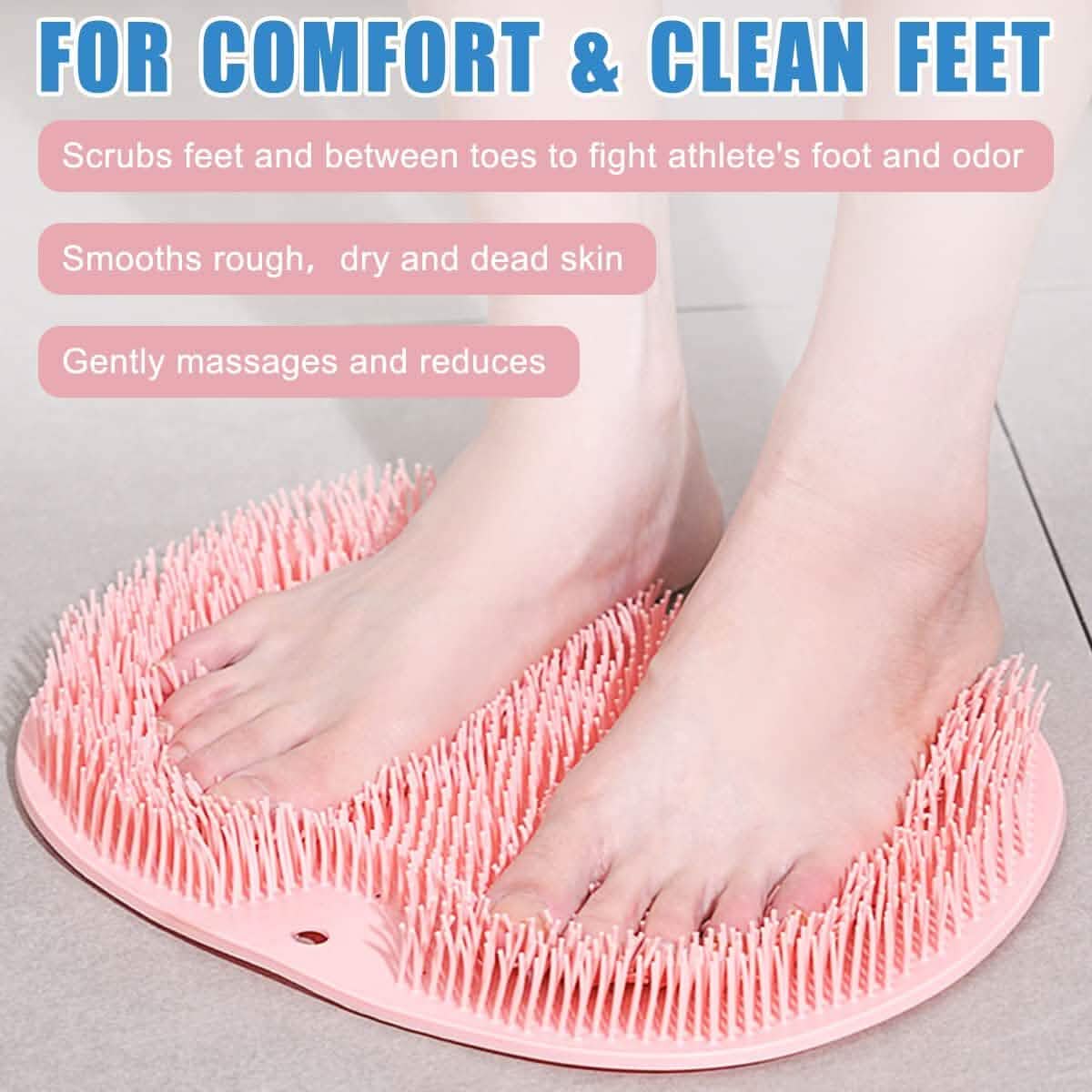 Foot Scrubber Back Brush Bathroom Massager DailySale