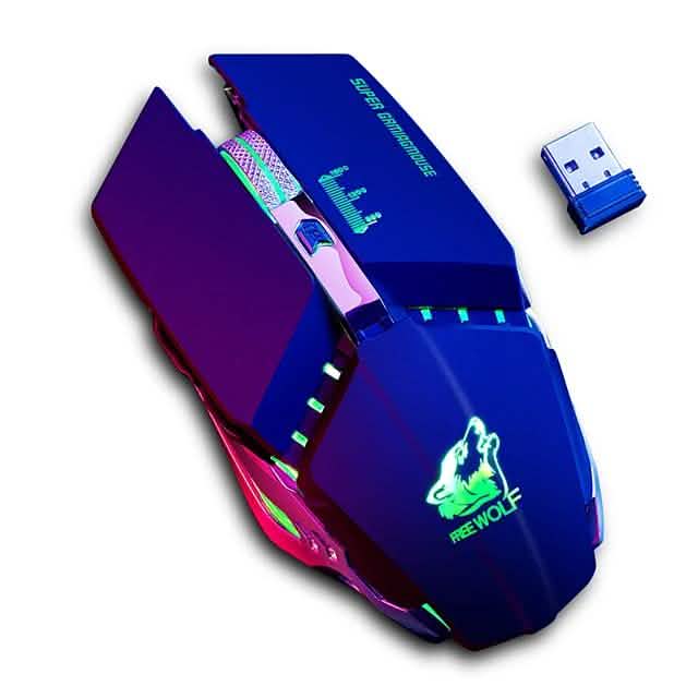 Free Wolf X11 Wireless 2.4G Optical Gaming Mouse DailySale