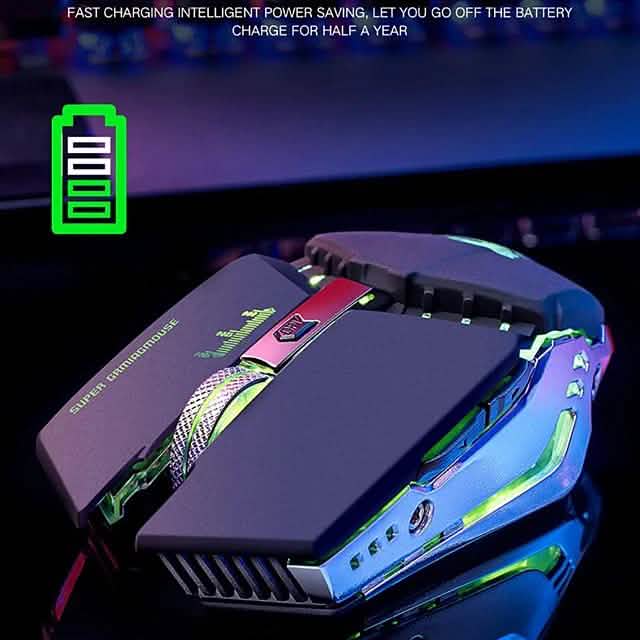 Free Wolf X11 Wireless 2.4G Optical Gaming Mouse DailySale