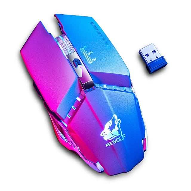 Free Wolf X11 Wireless 2.4G Optical Gaming Mouse DailySale