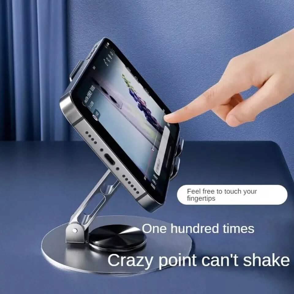 Full Metal 360-Degree Rotating Stress-Relieving Phone and Tablet Universal Stand DailySale