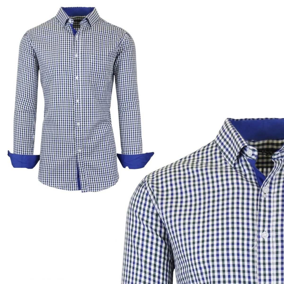 Galaxy by Harvic Men's Long-Sleeve Slim-Fit Printed Dress Shirt DailySale