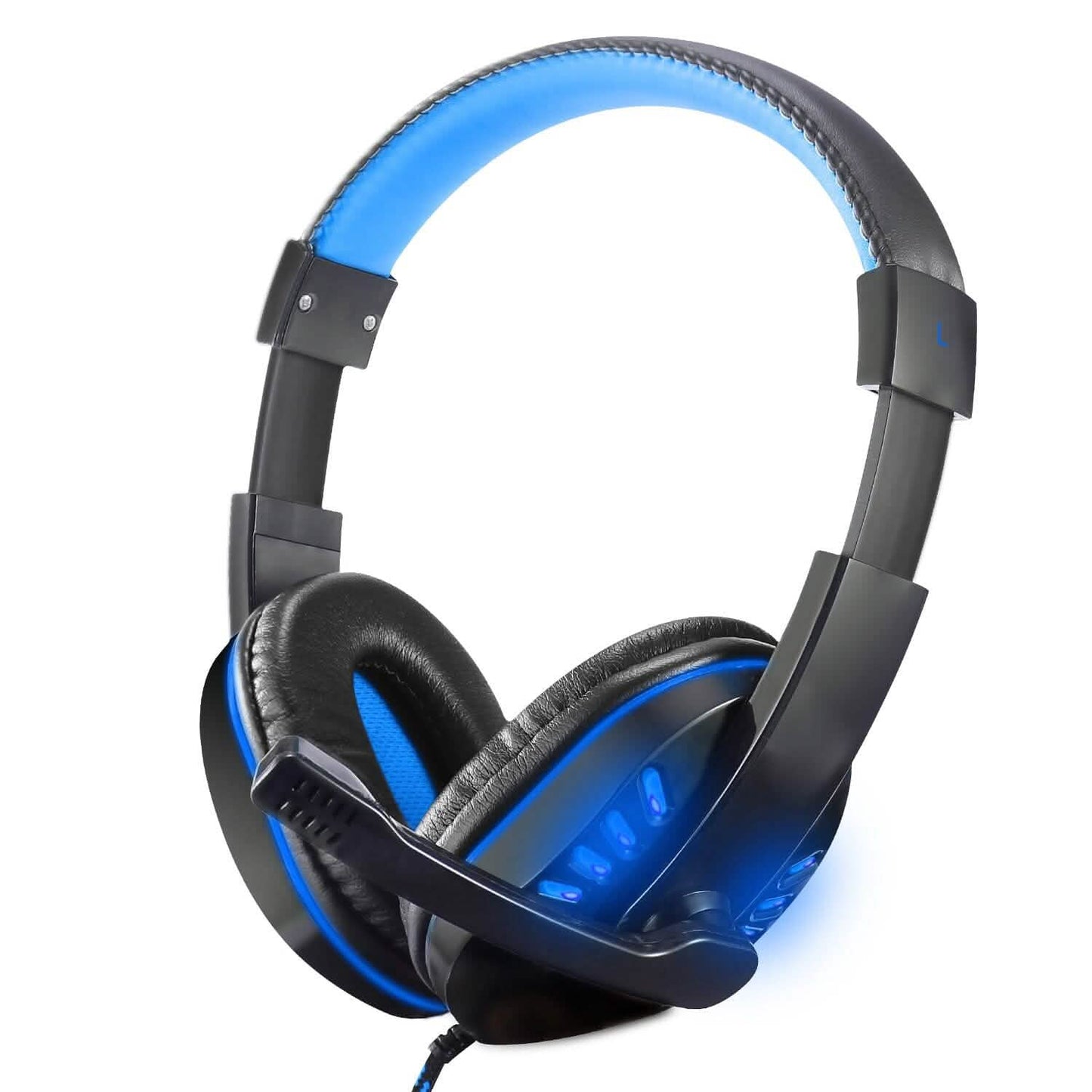 Gaming Headsets Stereo Noise Isolation Over Ear Headphone with LED Light DailySale