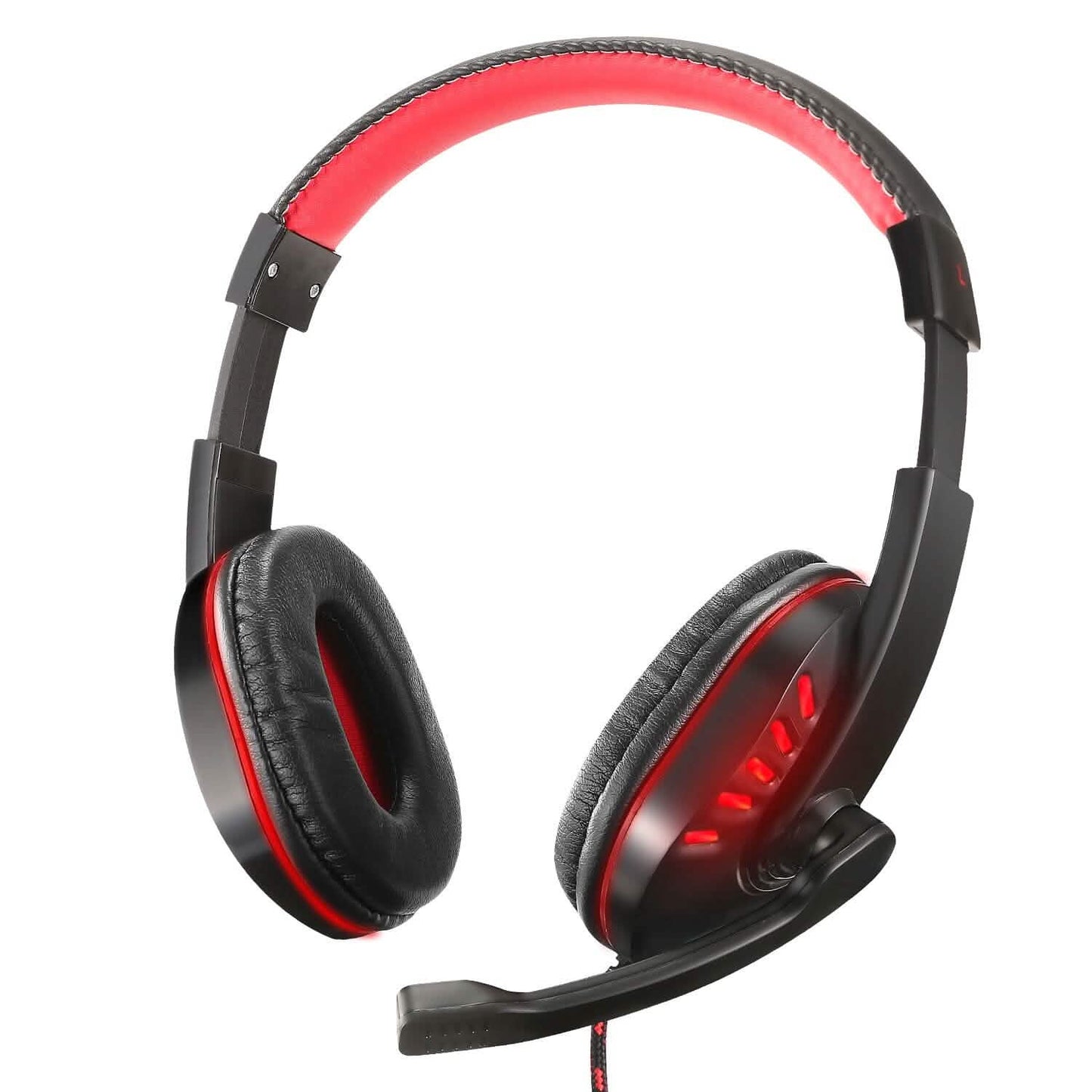 Gaming Headsets Stereo Noise Isolation Over Ear Headphone with LED Light DailySale