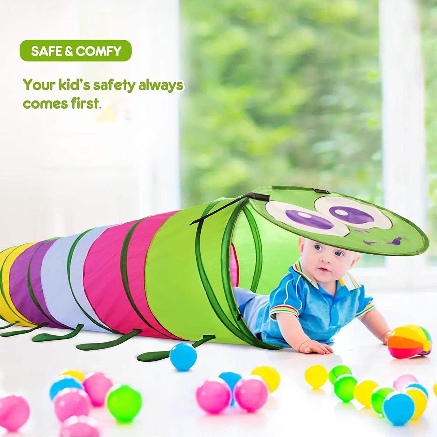 GeerWest Toddlers Tunnel for Kids DailySale