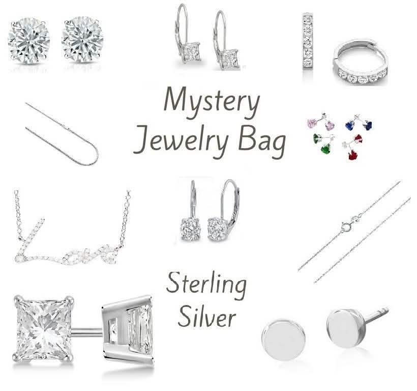 Genuine 925 Sterling Silver Jewelry Mystery Bag DailySale