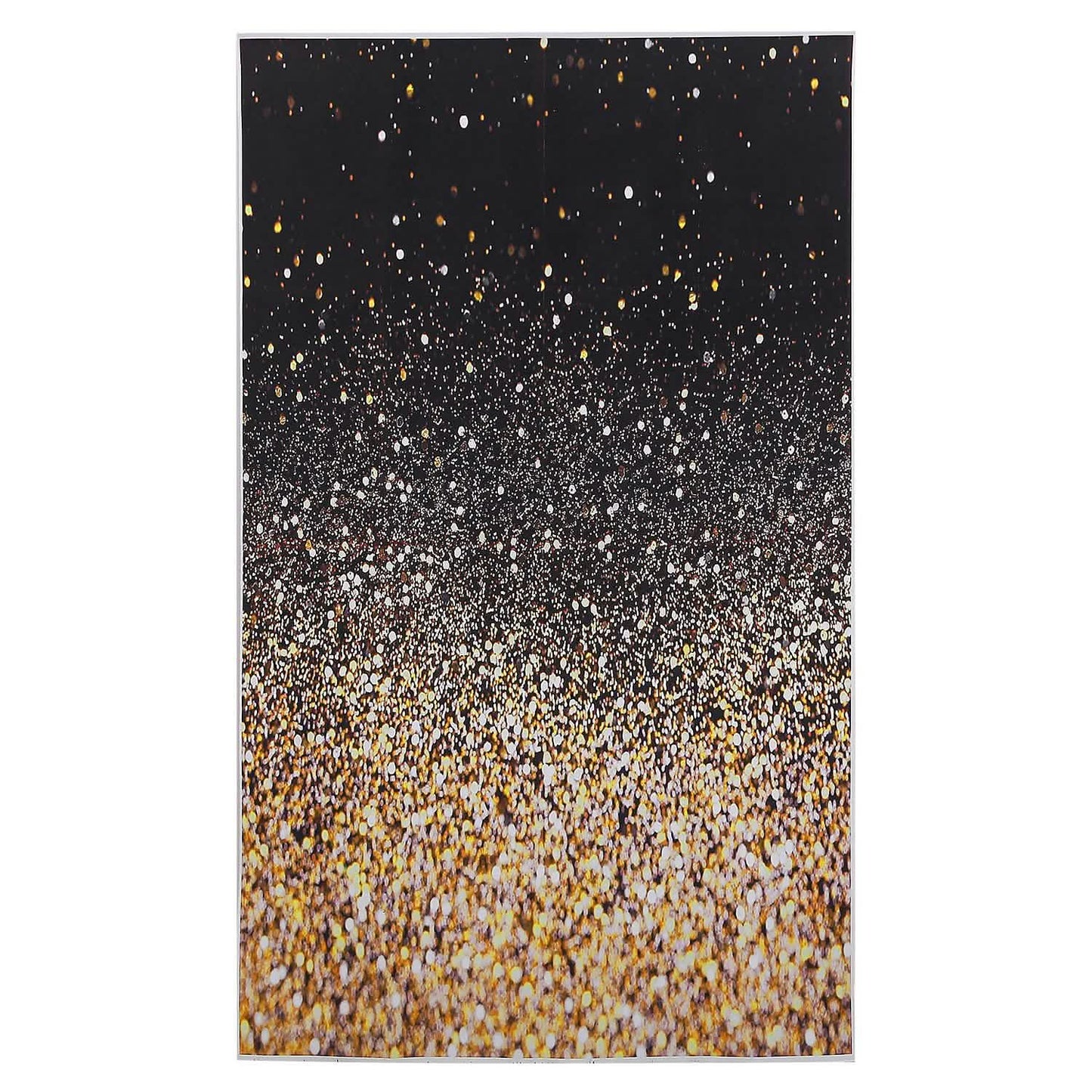 Gradual Glitter Black Gold Bokeh Spots Photography Background DailySale