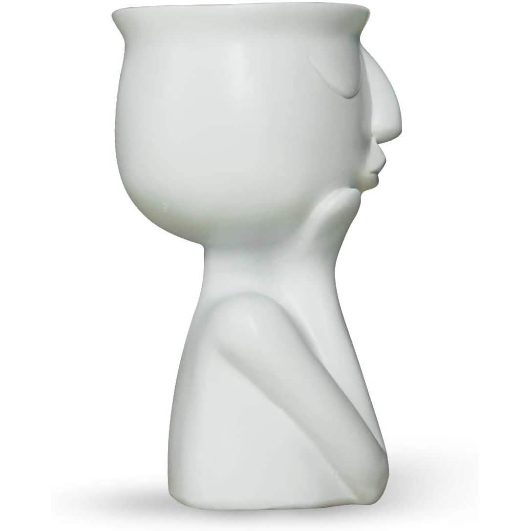 Greneric Character Portrait Flower Pot Resin Succulents Plant Pot DailySale