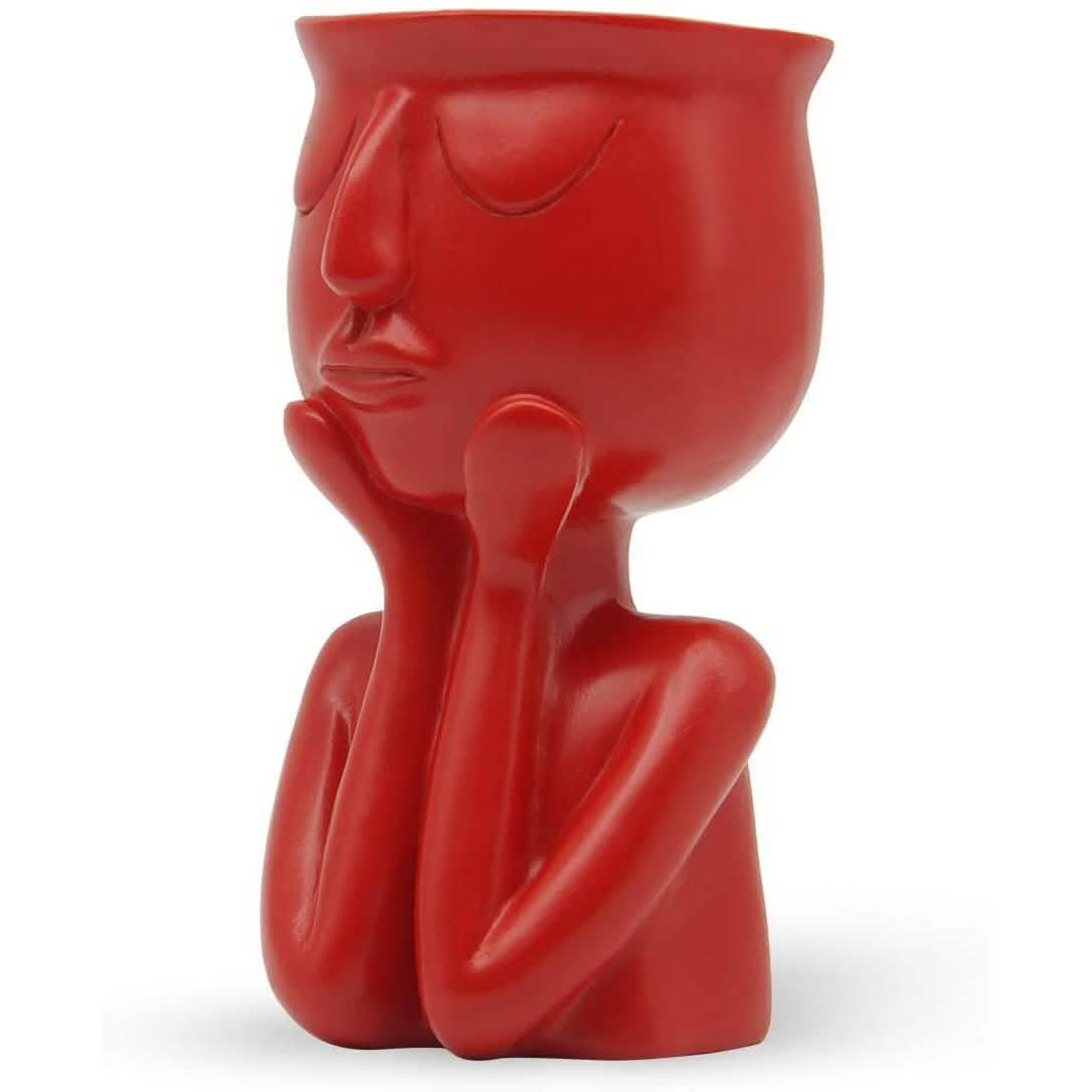 Greneric Character Portrait Flower Pot Resin Succulents Plant Pot DailySale
