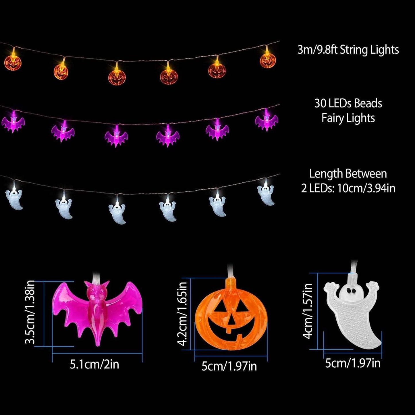 Halloween 30 LED String Lights DailySale