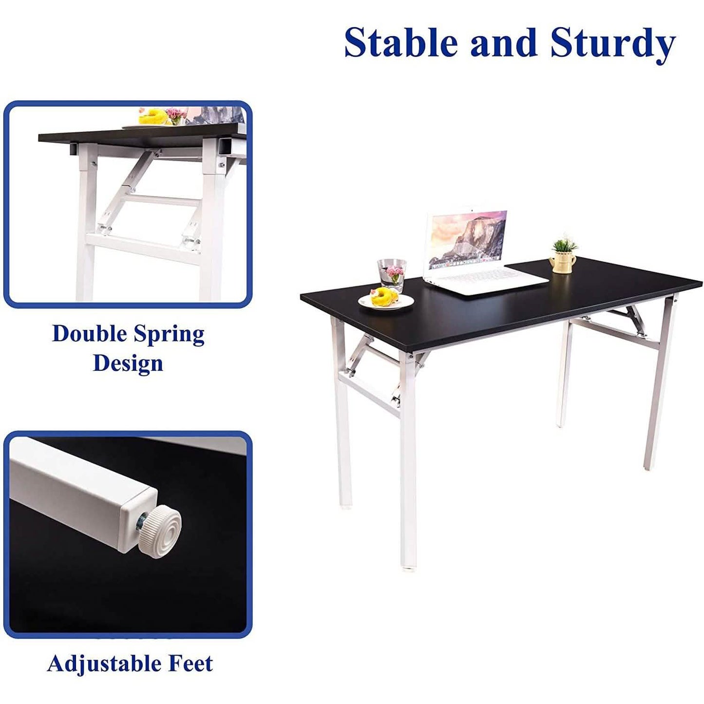 Halter Folding Table Computer Desk DailySale