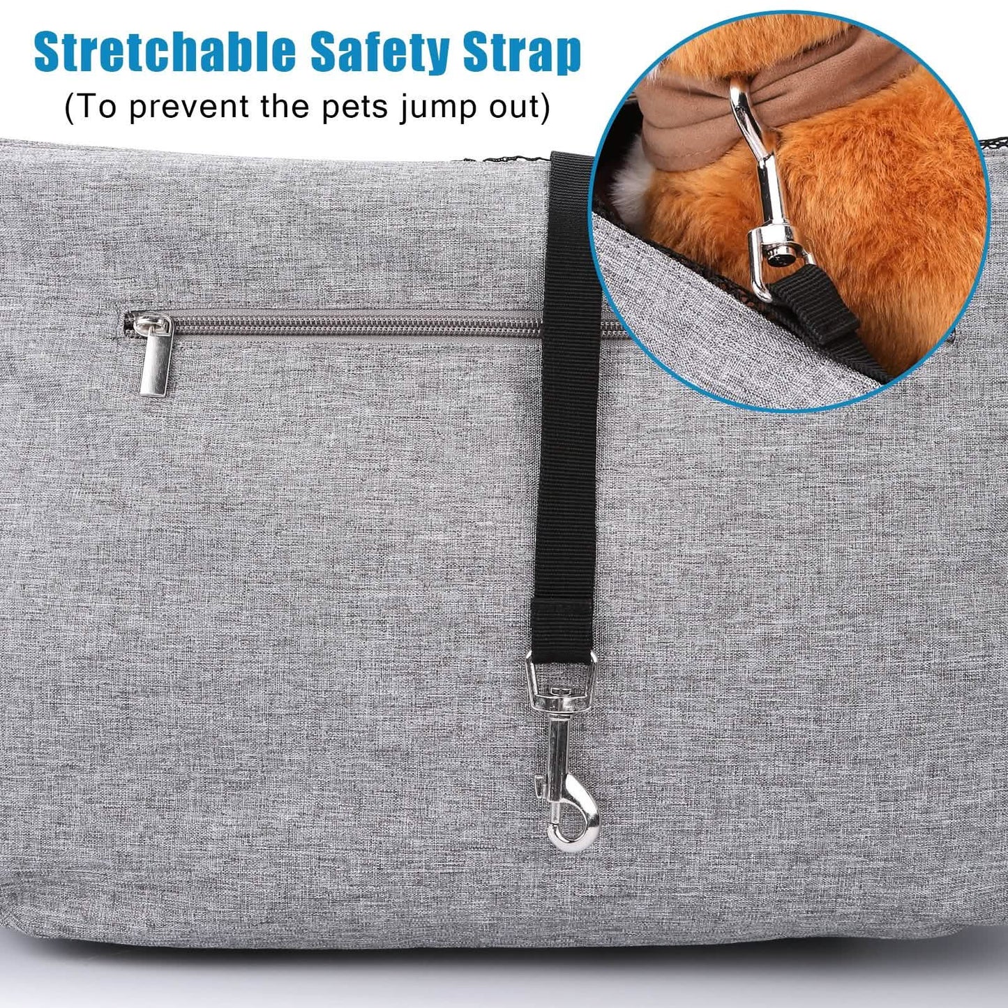 Hands-Free Adjustable Strap Pet Sling Carrier DailySale