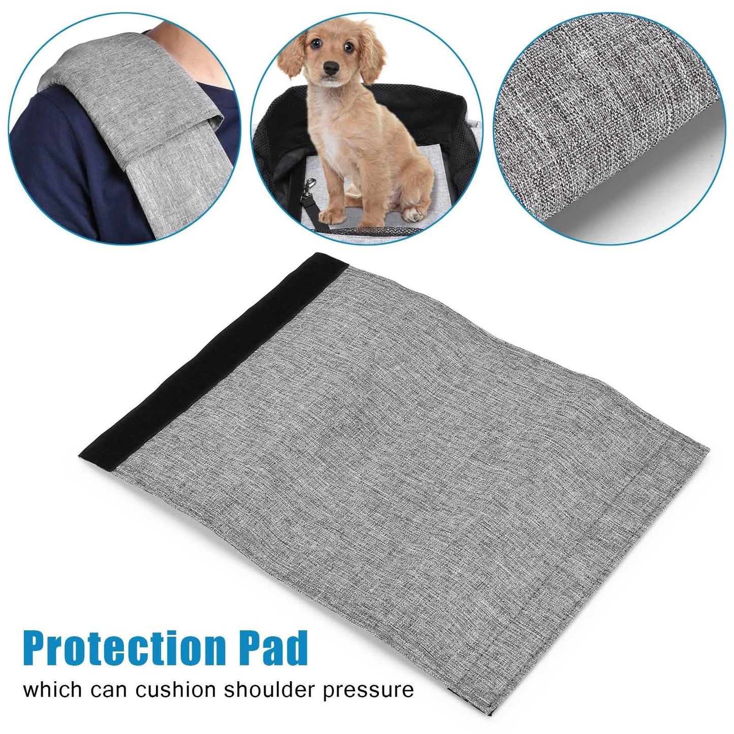 Hands-Free Adjustable Strap Pet Sling Carrier DailySale