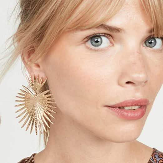 Heart Dangle Earrings Studs Gold Star Statement Earrings DailySale