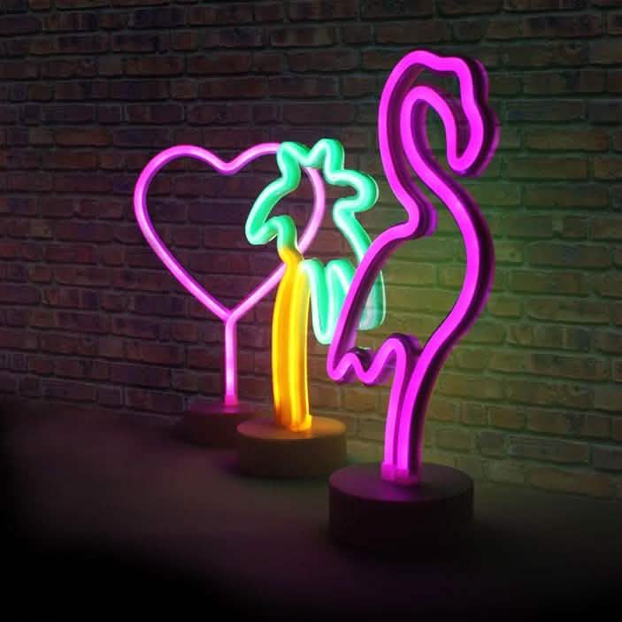 Hearth And Haven Decorative Fluorescent Light Neon Signs Home Decor DailySale