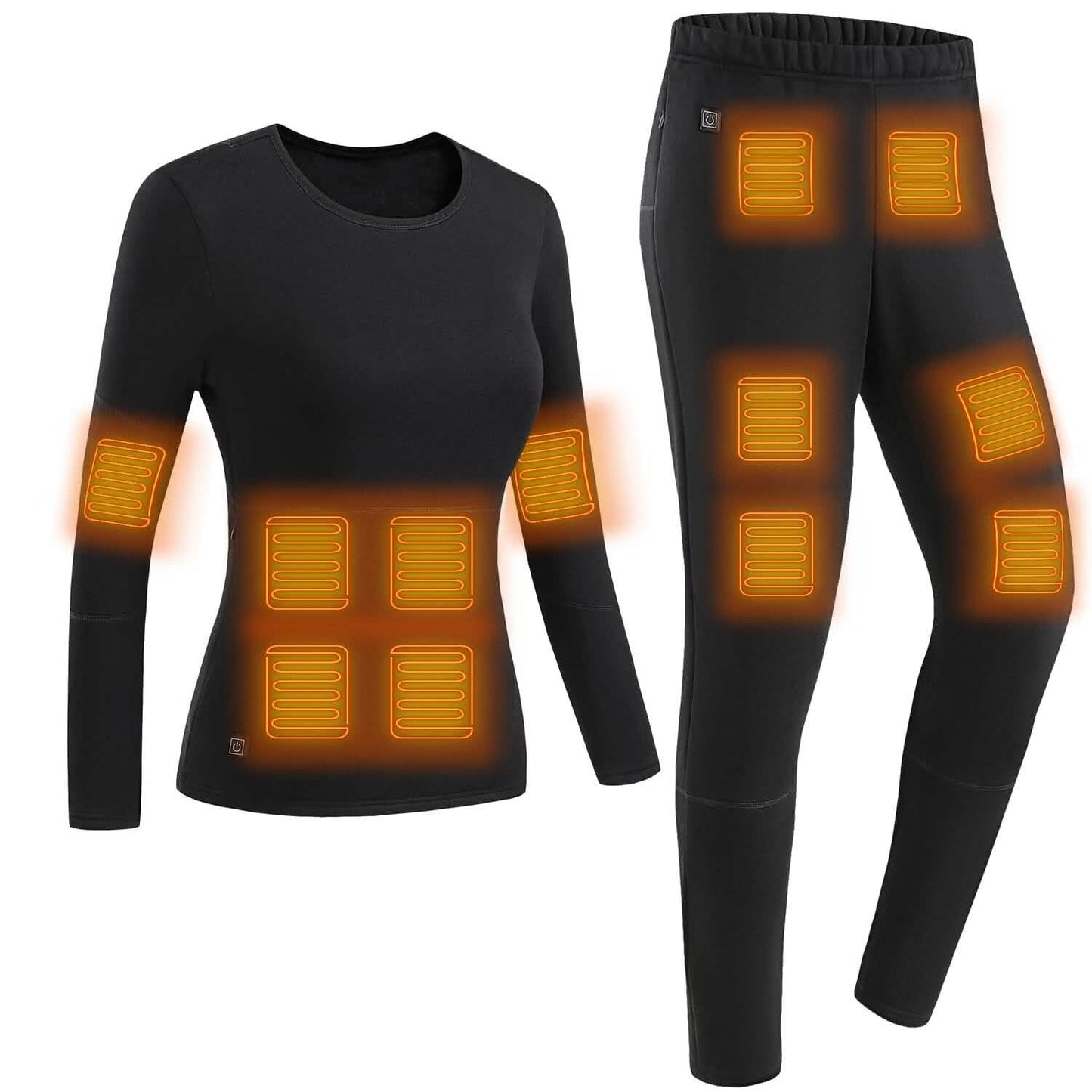 Heated Underwear Long Shirt and Pants Set DailySale