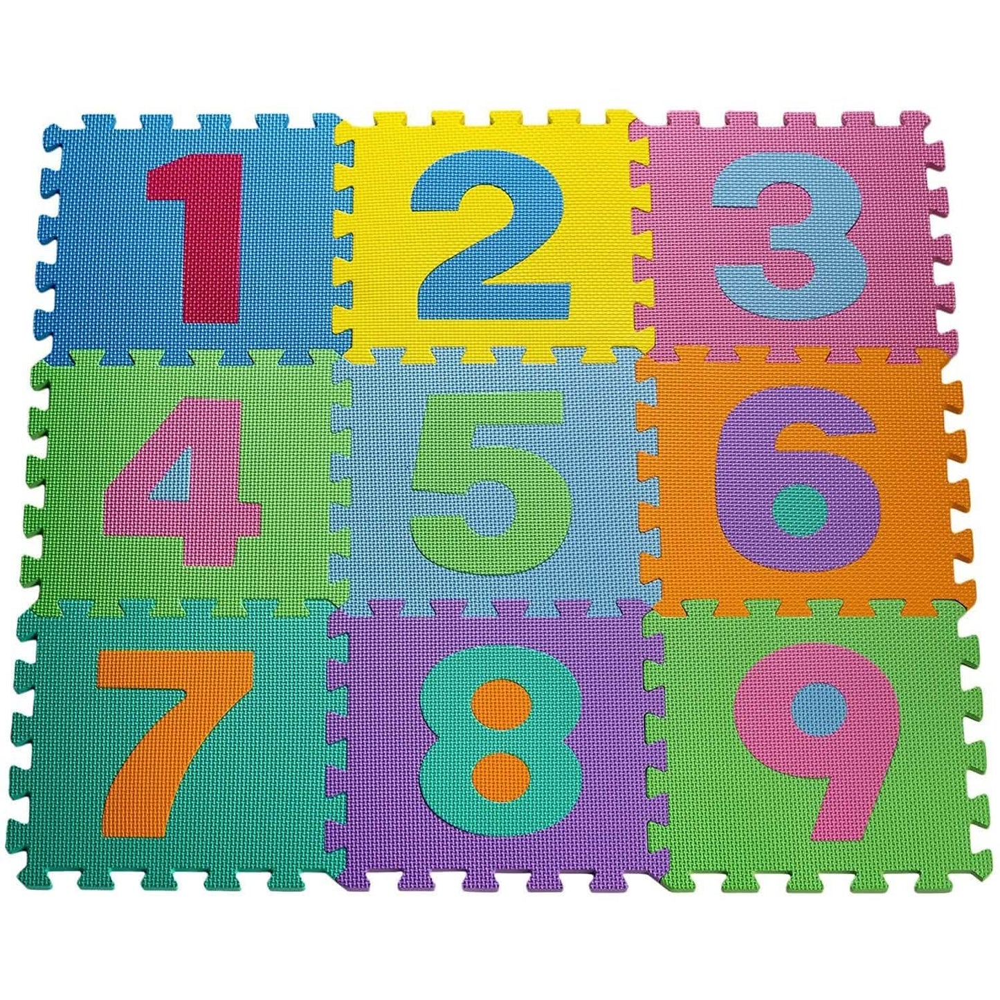 HemingWeigh Kid's Multicolored Numbers Puzzle Play Mat DailySale