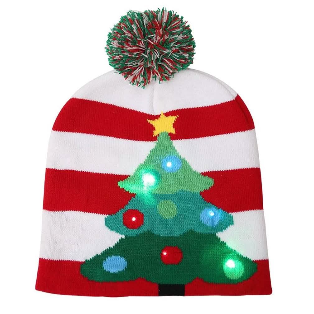 Holiday Fun LED Beanie for Men and Women DailySale