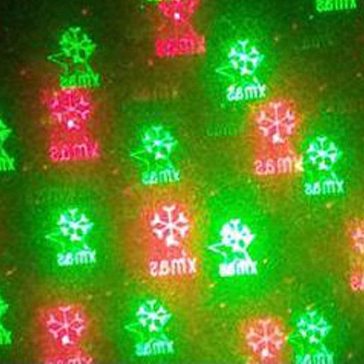 Holiday Light Projectors with Red and Green 12 Patterns DailySale
