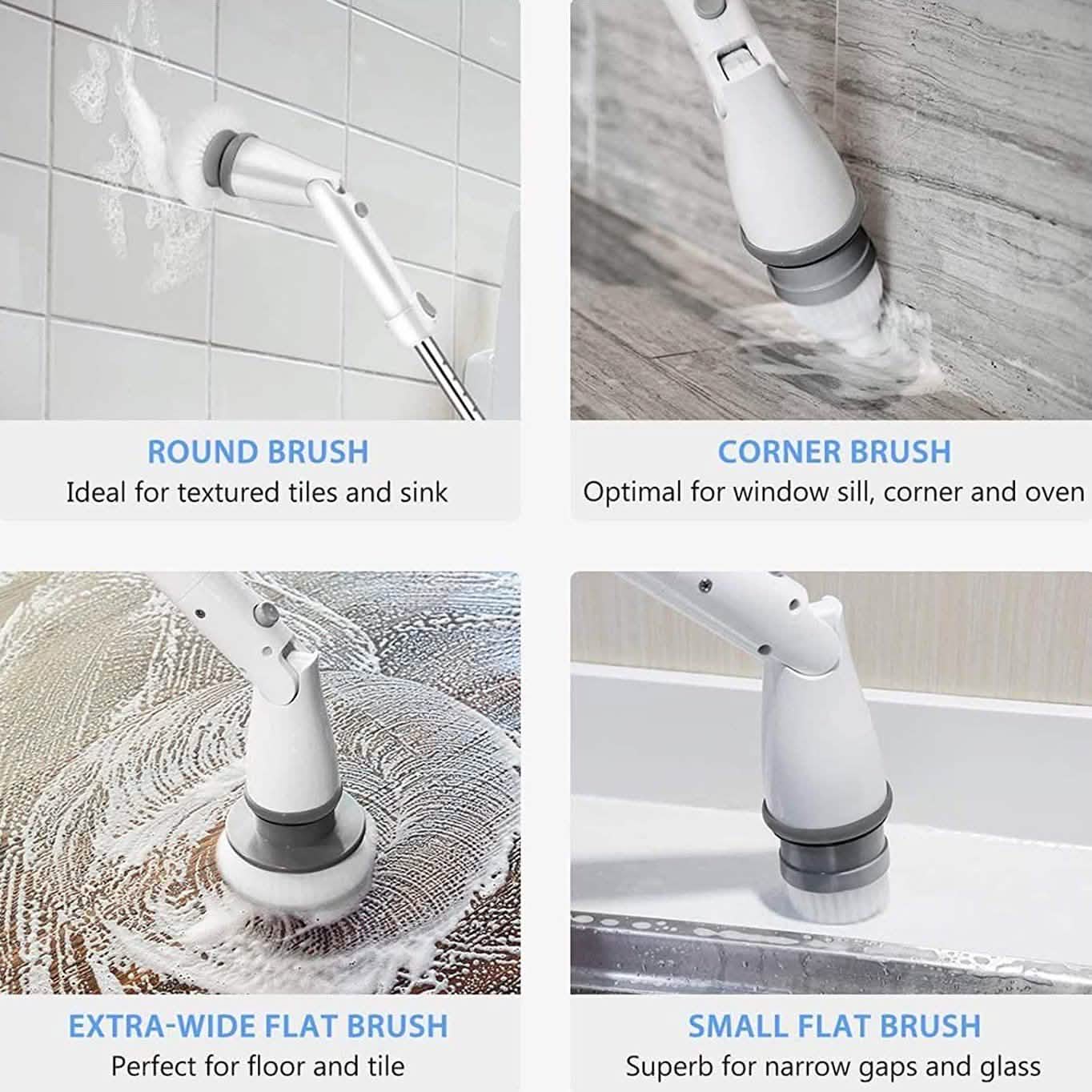 Homitt Electric Spin Scrubber Brush DailySale