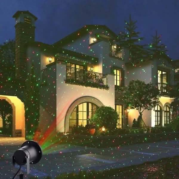 Hot Outdoor Indoor Waterproof Green & Red Laser Projector Light DailySale