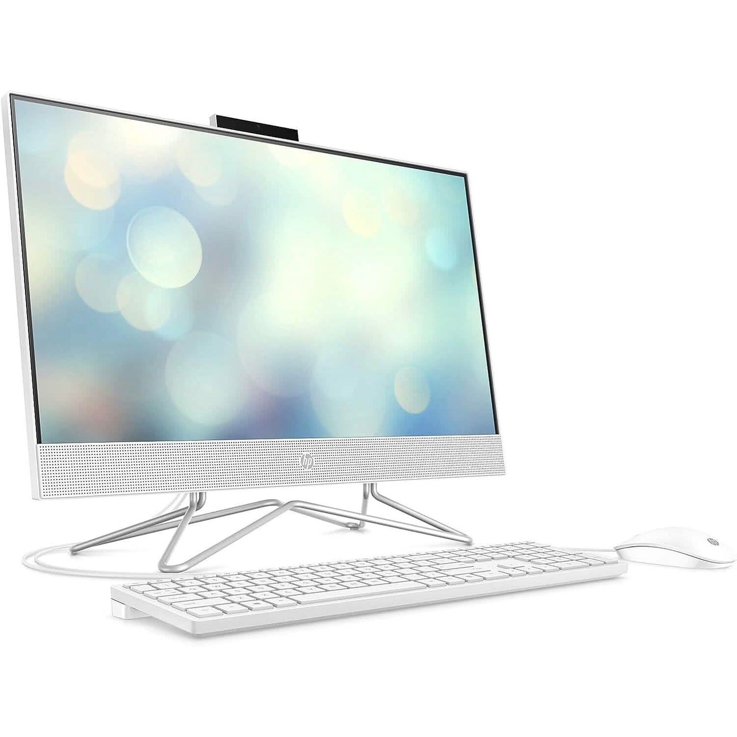 HP 22" All-in-One Desktop AMD Athlon Silver 4GB RAM 256 GB SSD Windows 11 Home (Refurbished) DailySale